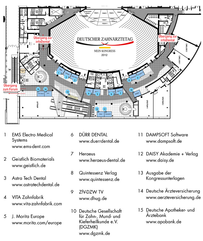 Deutscher Zahnärztetag 2012: Premium Partner-Ausstellung