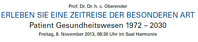 Deutscher ZahnÃ¤rztetag 2013: KongresserÃ¶ffnung